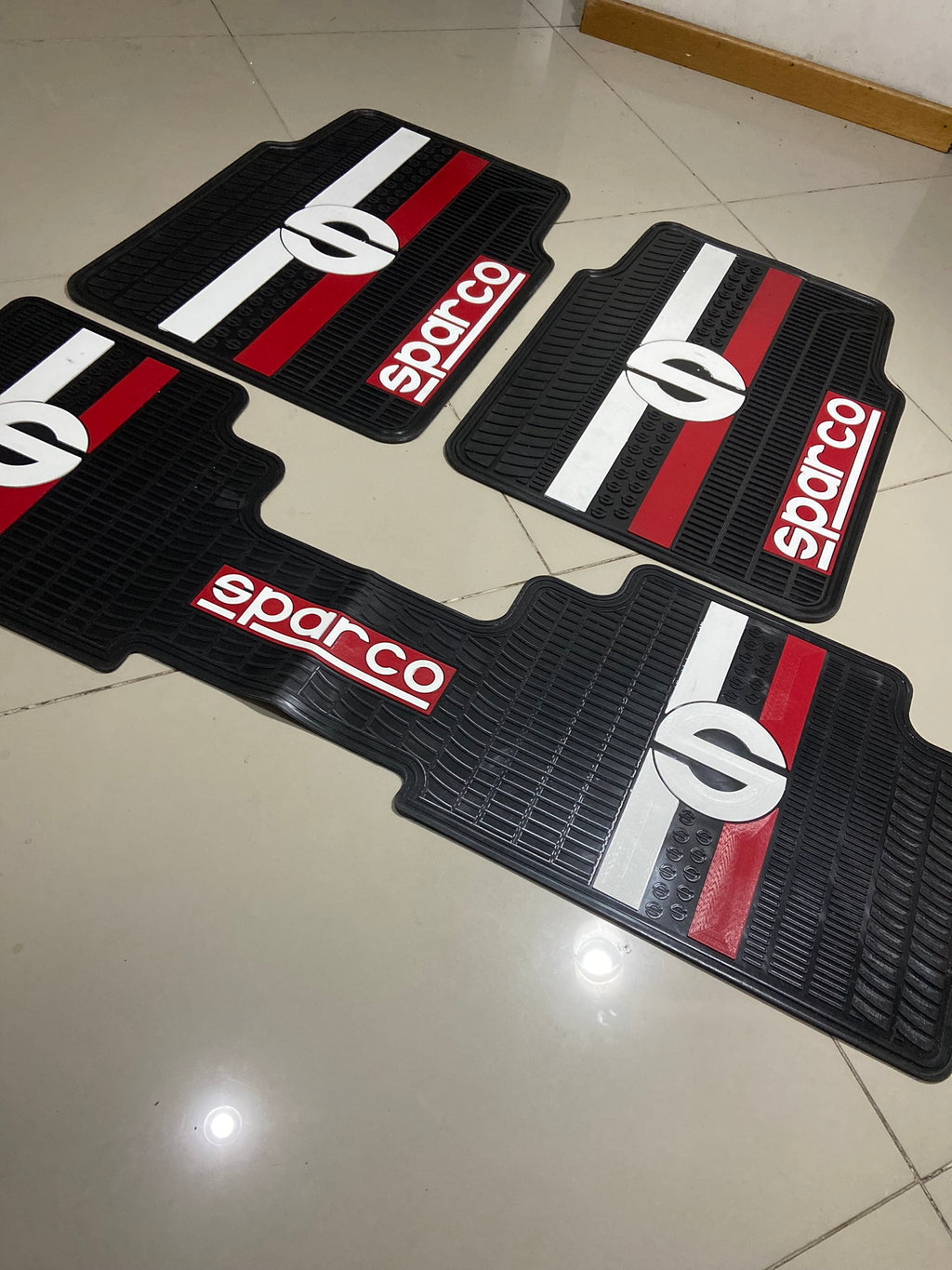 Tapete universal SPARCO ROJO