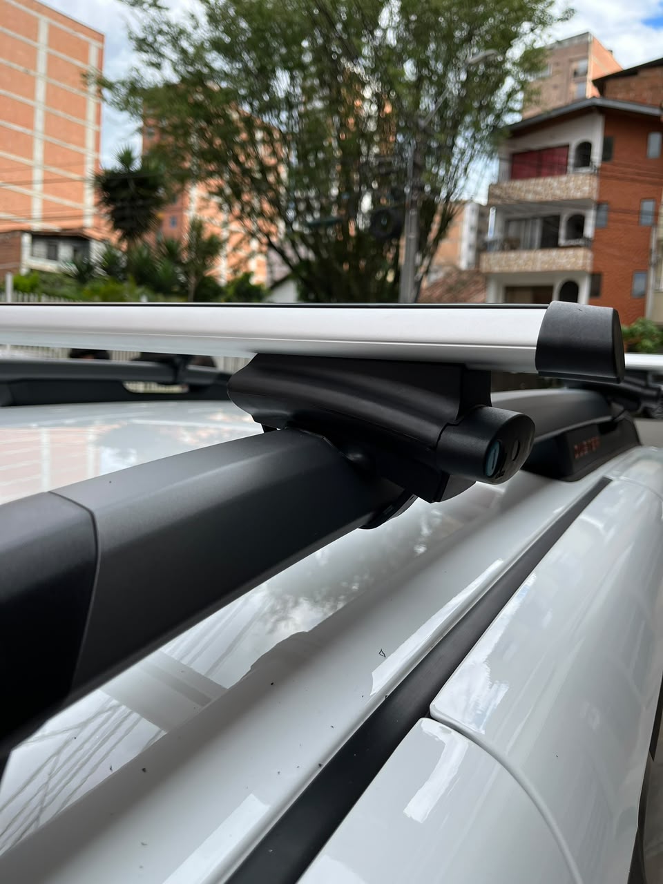 Barras con correa ajustable con llave