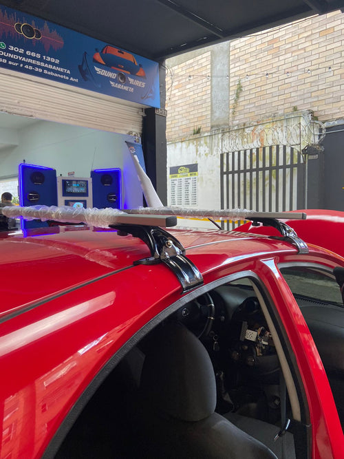 Barras en aluminio para carro