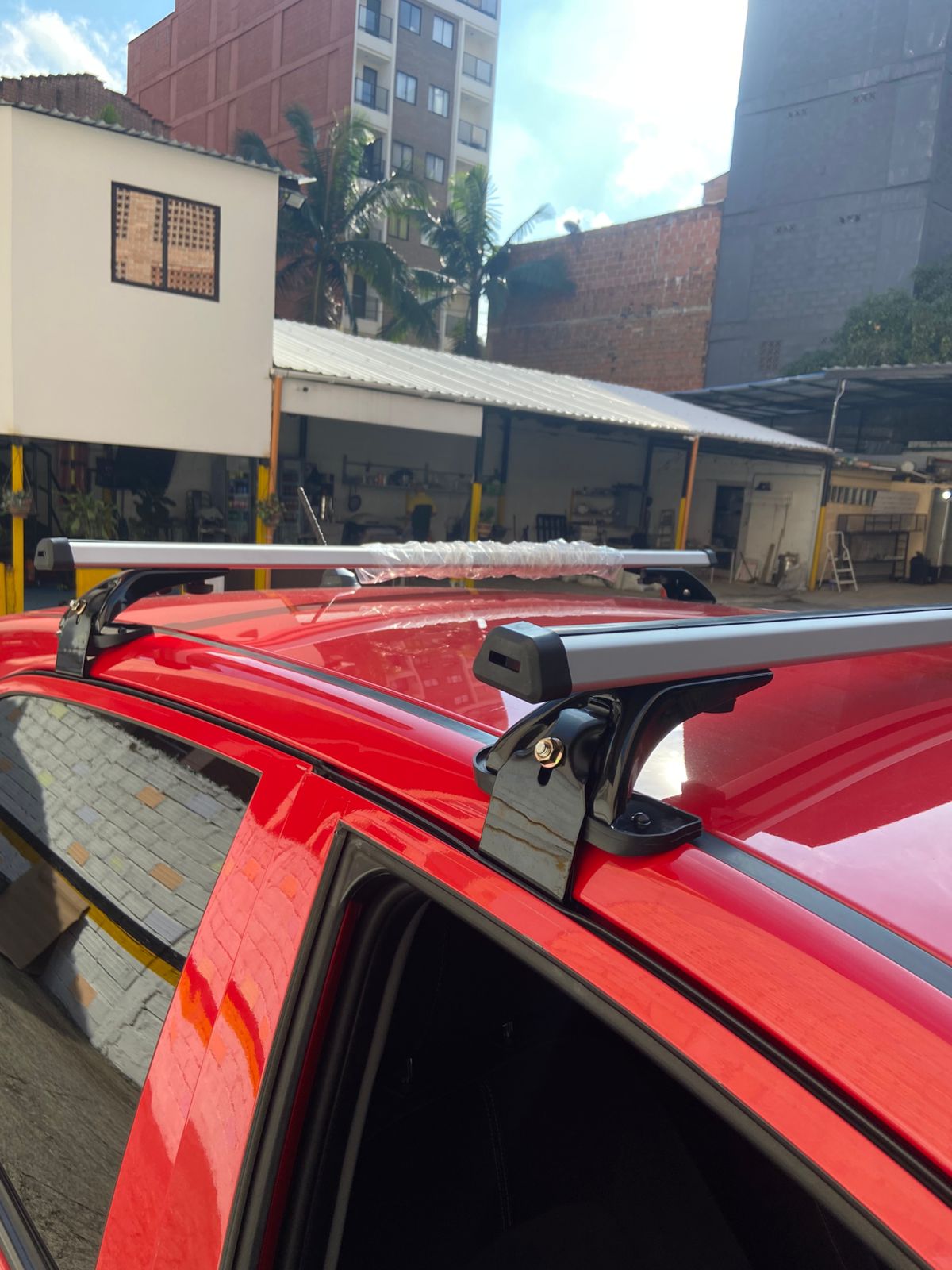 Barras en aluminio reforzada para Carro